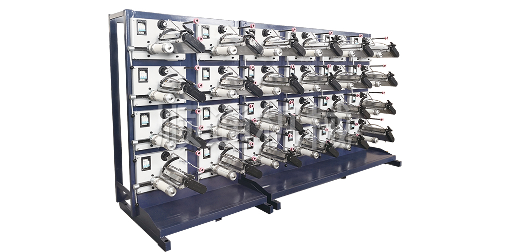 Single spindle magnetic winding machine