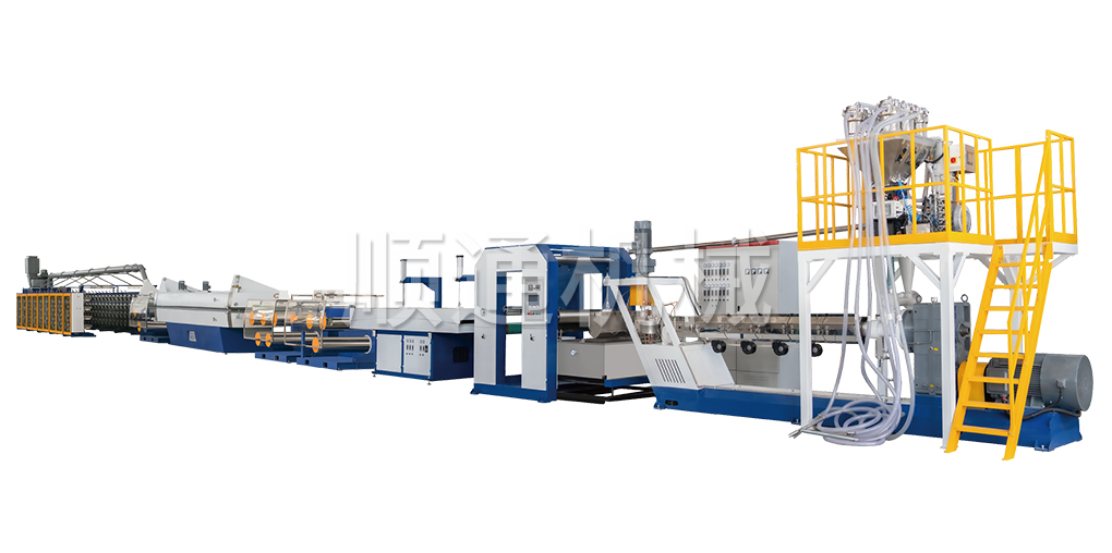 ST-PLM Plastic Flat Film Cracking Wire Drawing Unit-C